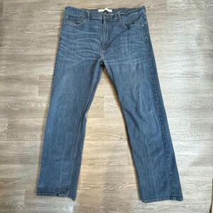 Signature‎ by Levi Strauss Gold Mens Regular Fit Jeans 40x32 Blue Denim 3937
